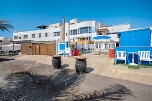 Outdoor dining - Vacation Home 'Ferry' with Sea View, Private Terrace and Wi-Fi (puerto lajas)