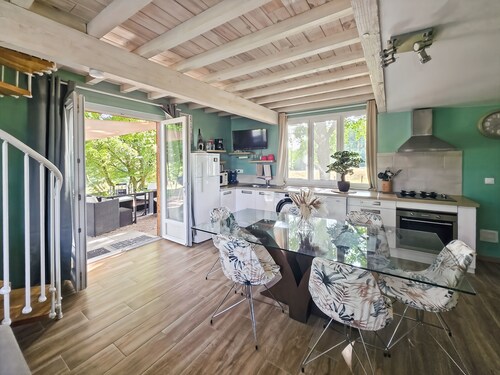 Gîte de la Liambe -wooden house in the countryside - sleeps 4 to 6 -