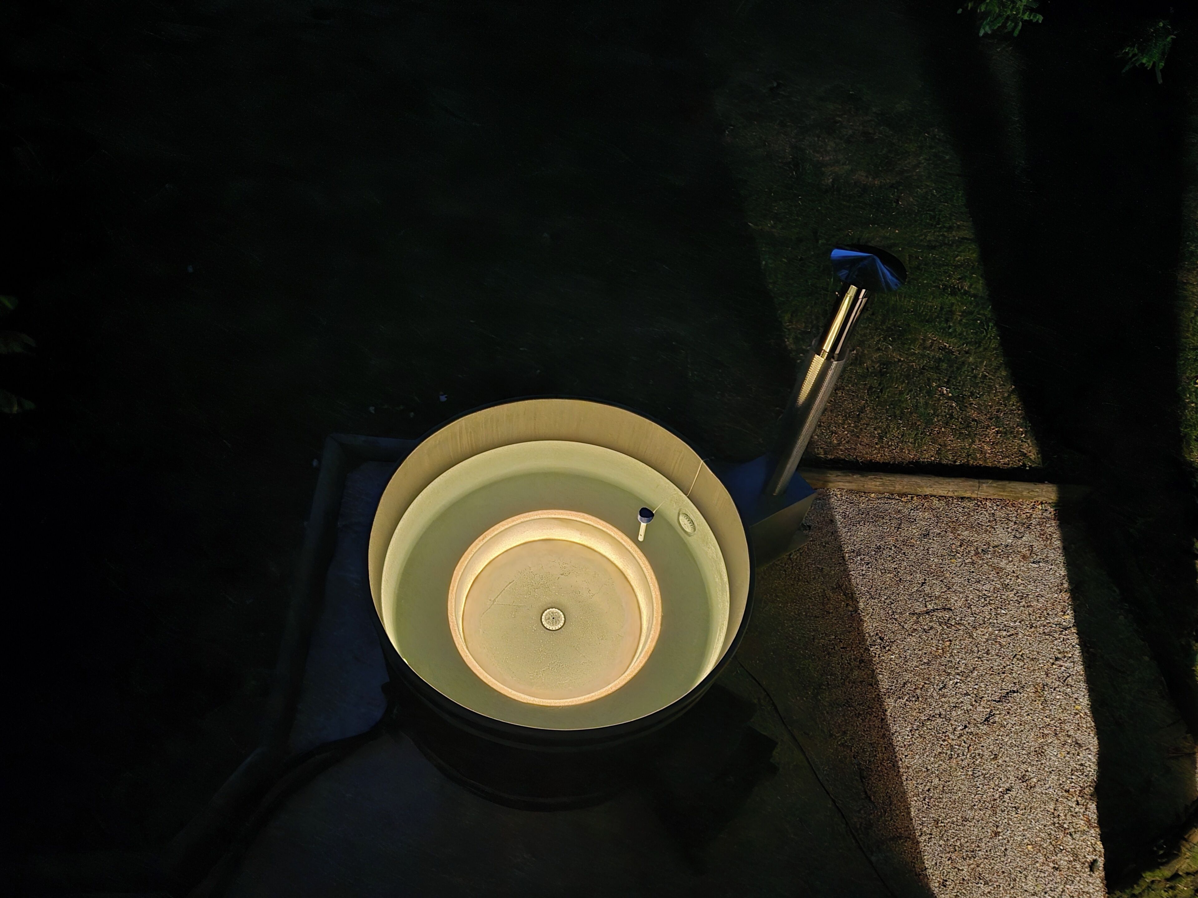 Outdoor spabad