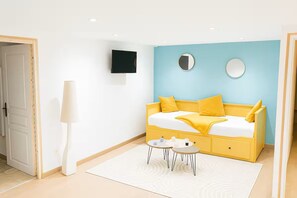 1 slaapkamer, reisbedje, wifi, beddengoed