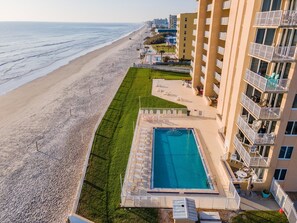 Condo, 1 King Bed (Oceania Plaza 808) | Pool | A heated pool - Oceania Plaza 808 (New Smyrna Beach)