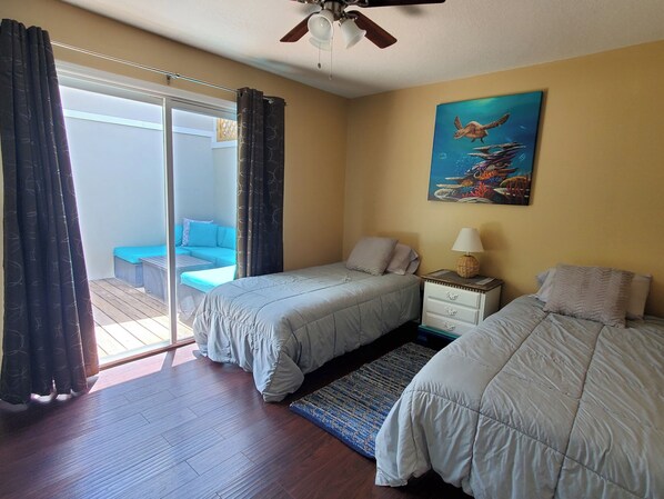 2 bedrooms, desk, iron/ironing board, free WiFi