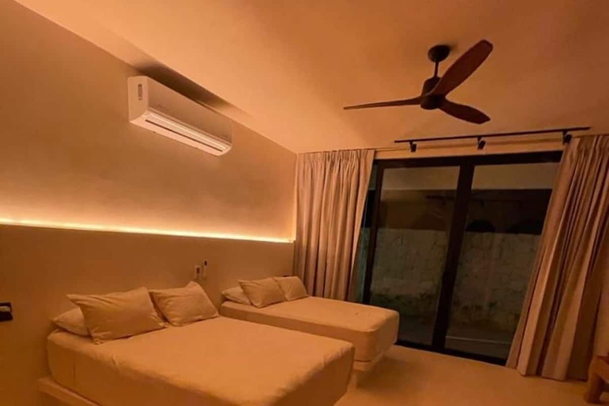 In-room safe, blackout drapes, iron/ironing board (on request)