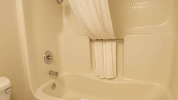 Free toiletries, hair dryer, towels, soap