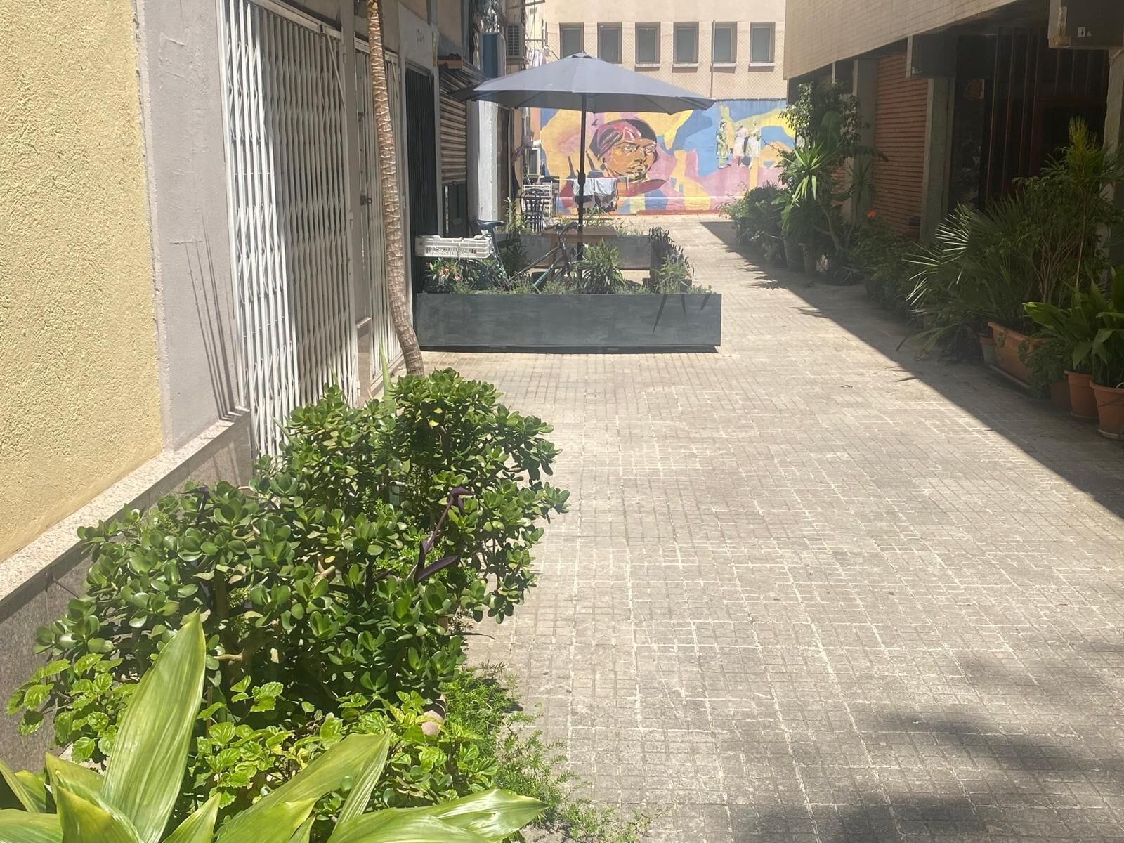 Enceinte de l’hébergement