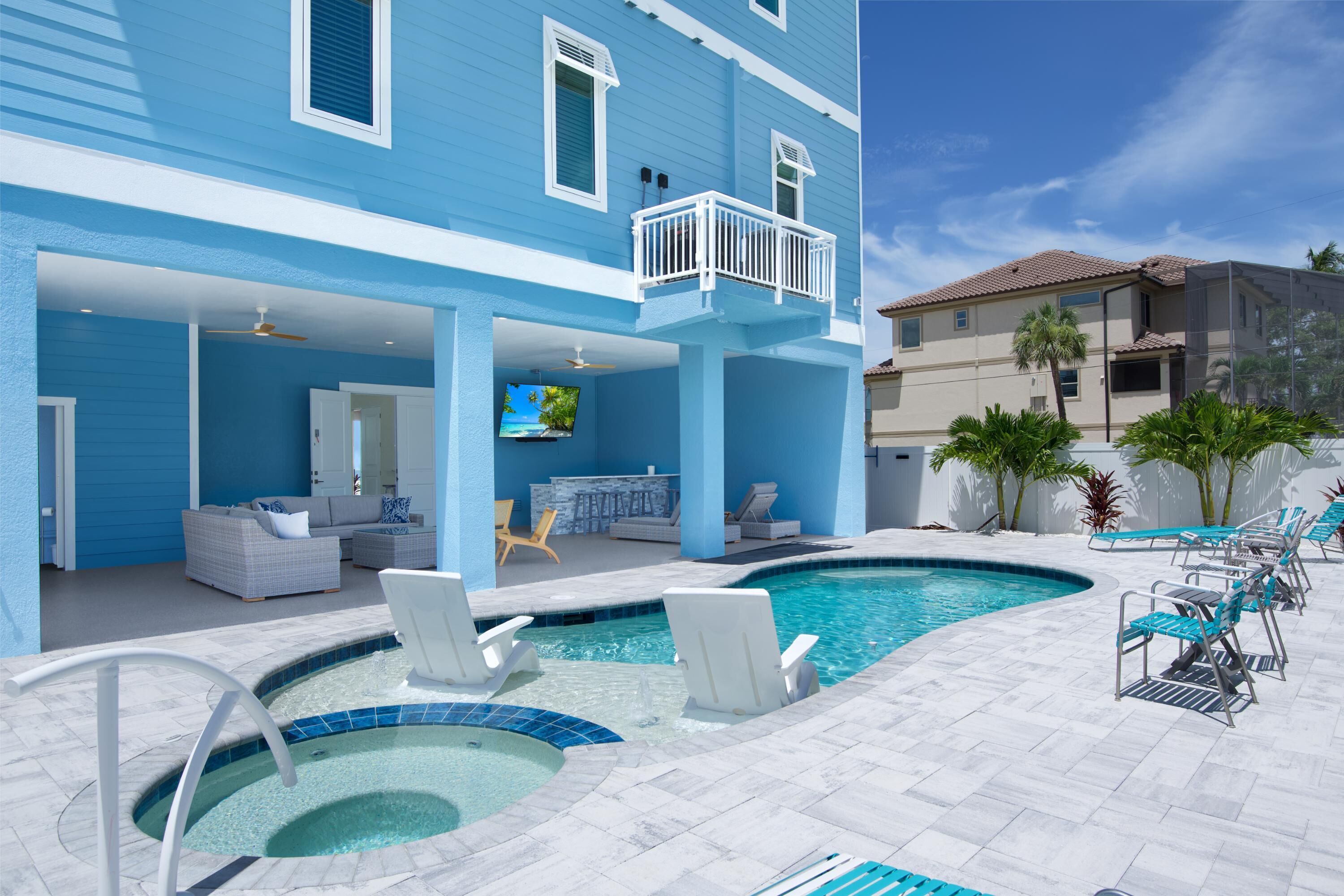 House, Multiple Beds (Anchors Down) | Pool | A heated pool