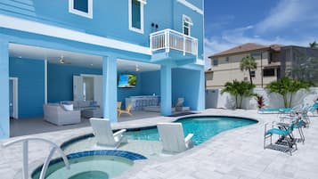 House, Multiple Beds (Anchors Down) | Pool | A heated pool