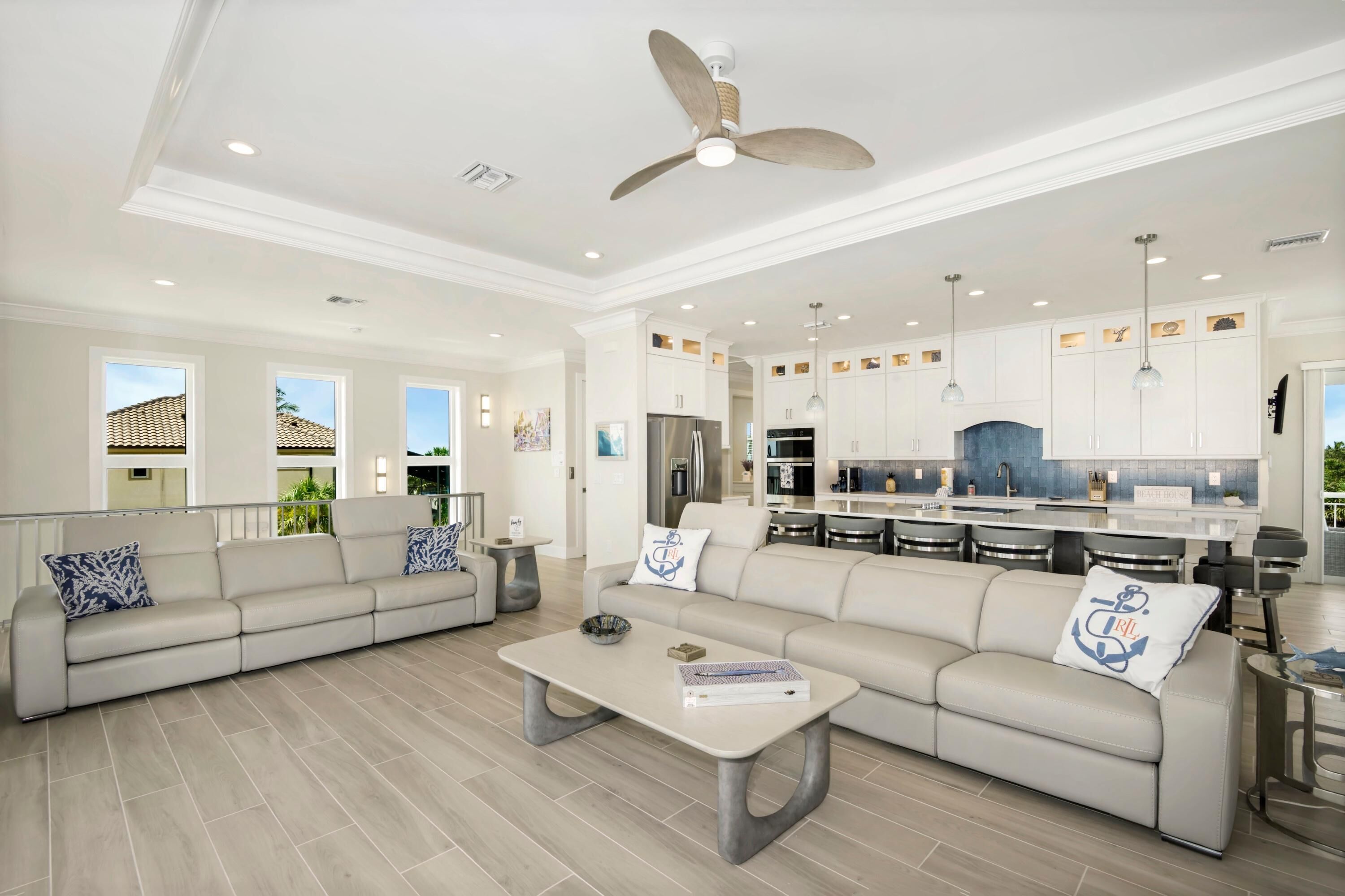 House, Multiple Beds (Anchors Down) | Living area