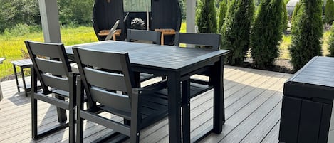 Opções para refeição ao ar livre