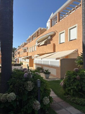 Façade de l’hébergement