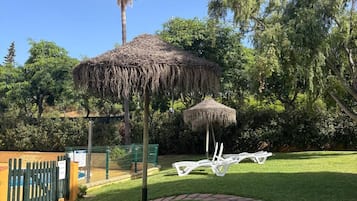 Seasonal outdoor pool