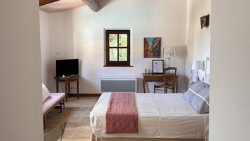 Chambres insonorisées, fer et planche à repasser, Wi-Fi gratuit