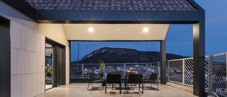 Restauration en plein air