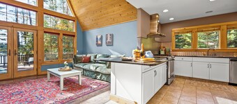Lakefront Adirondack A Frame Chalet Direct Access to ATV and Snowmobile Trails