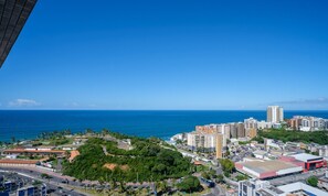 Basic Apartment | Aerial view - Apartments in a Building With a Pool 800m From the Beach in Salvador - EDF (Salvador)