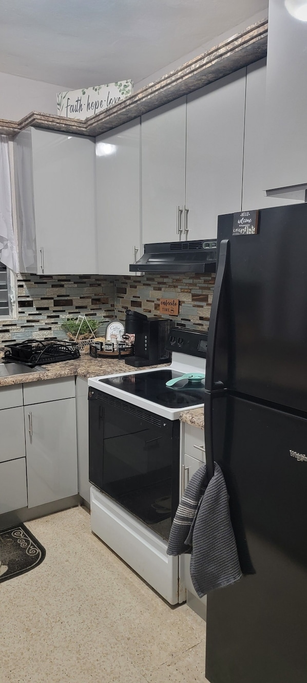 Microwave, oven, stovetop