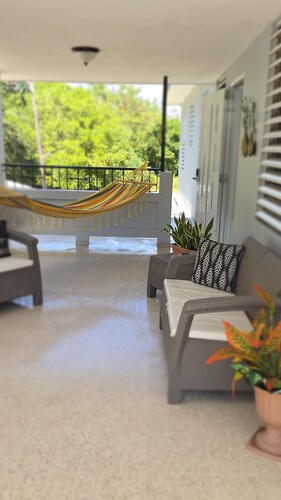 West Comfy 3-bedroom house with AC in Sabana Eneas,San German PR