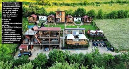 Dragon Tent Bos pyramid glamping