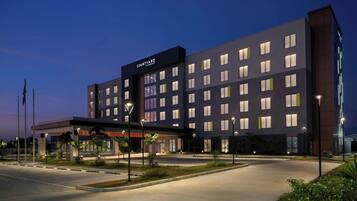 Uitzicht vanuit accommodatie