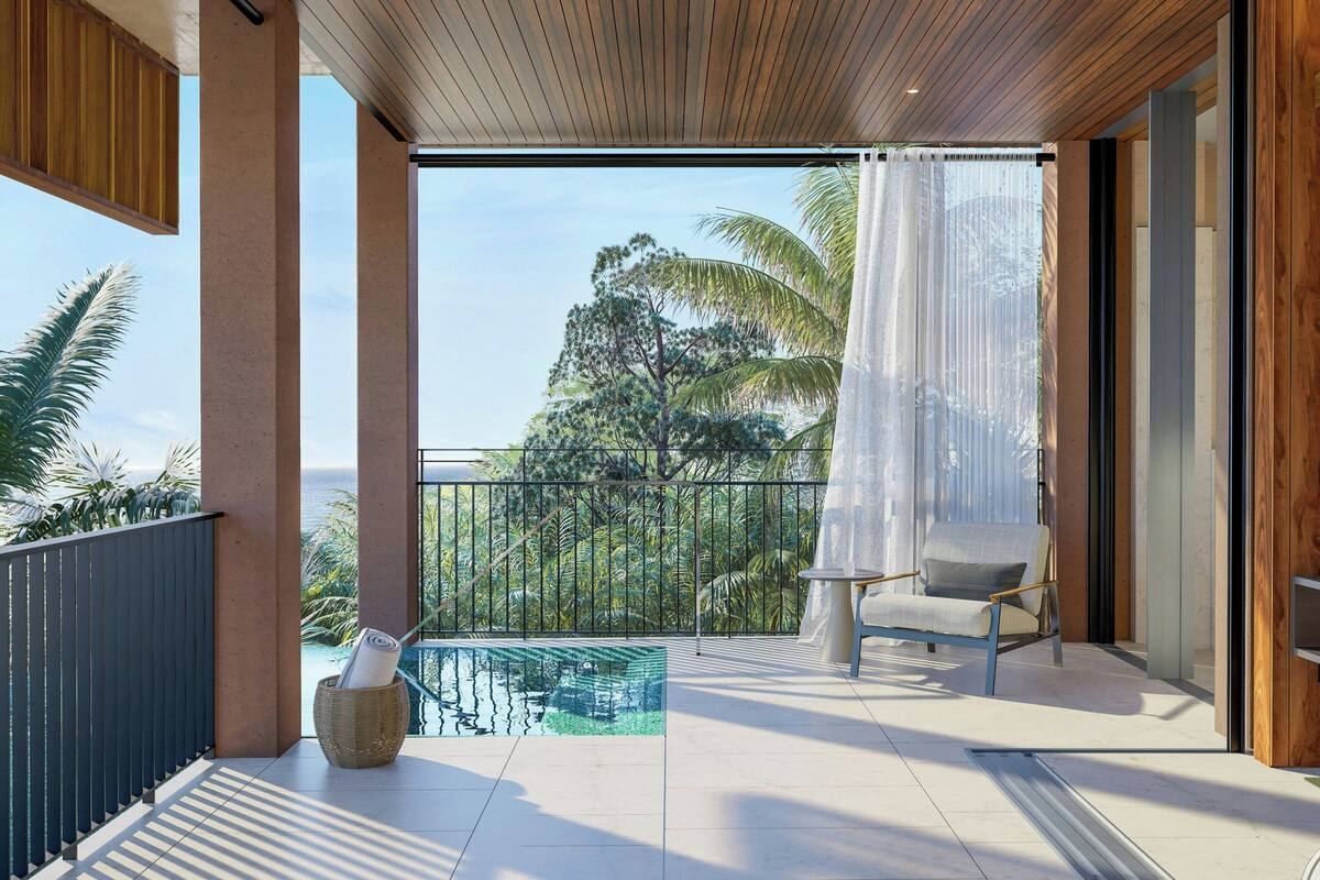 Suite, 1 King Bed with Sofa bed, Ocean View