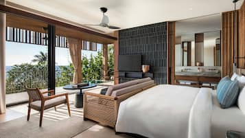 Room, 1 King Bed with Sofa bed, Ocean View | Pool | 2 outdoor pools, cabanas (surcharge)