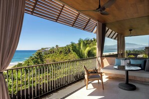 客房, 2 张大床, 无烟房, 海洋景观 (Terrace) | 客房内保险箱、遮光窗帘、免费婴儿床、折叠床/加床(额外收费)