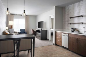 Studio Suite, 1 Bedroom | Living area | 42-inch LCD TV with satellite channels - Residence Inn By Marriott Reno South (Reno)