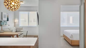 Suite, 1 King-Bett und Schlafsofa