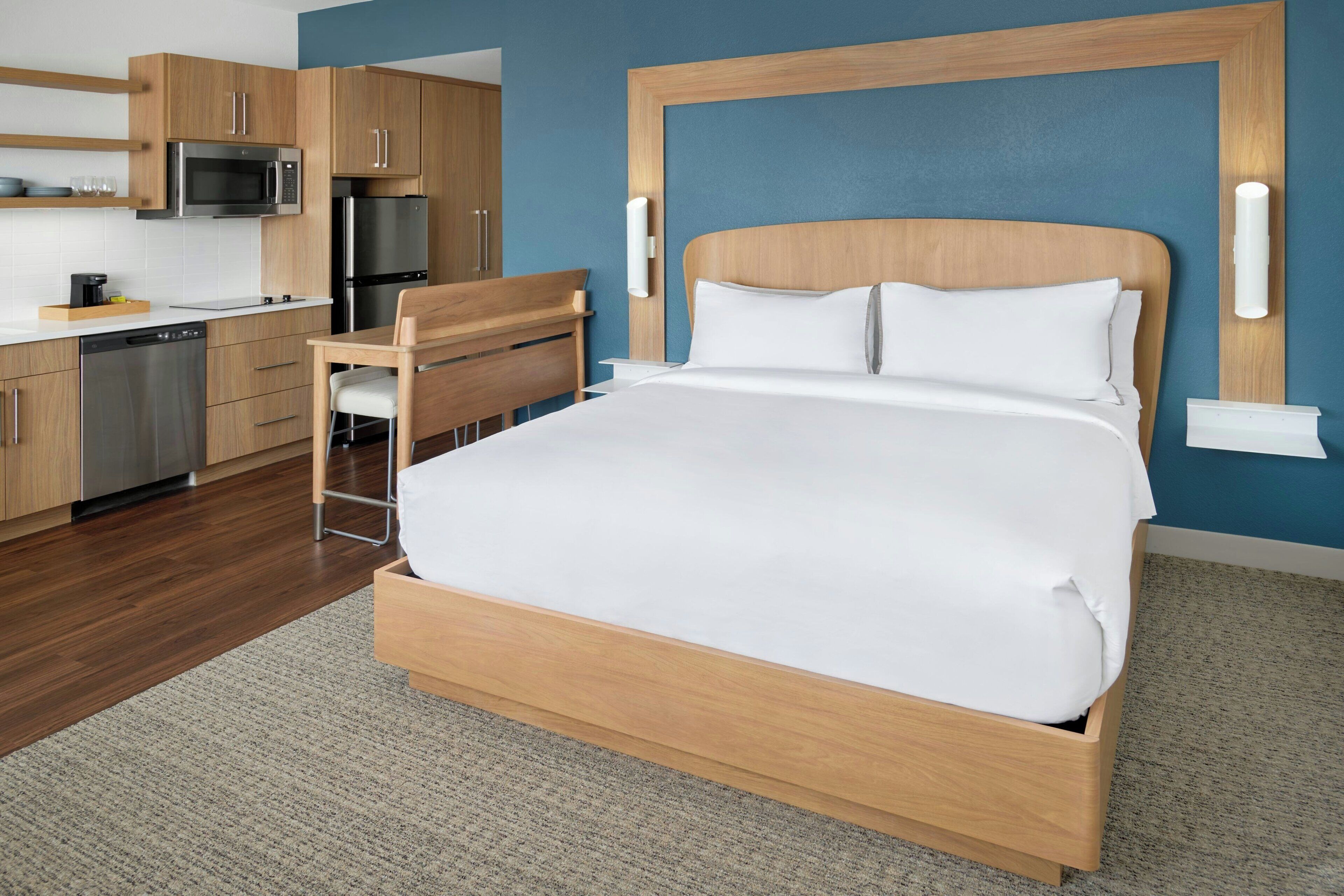 Studio, 1 King-Bett und Schlafsofa