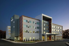 Blick von der Unterkunft