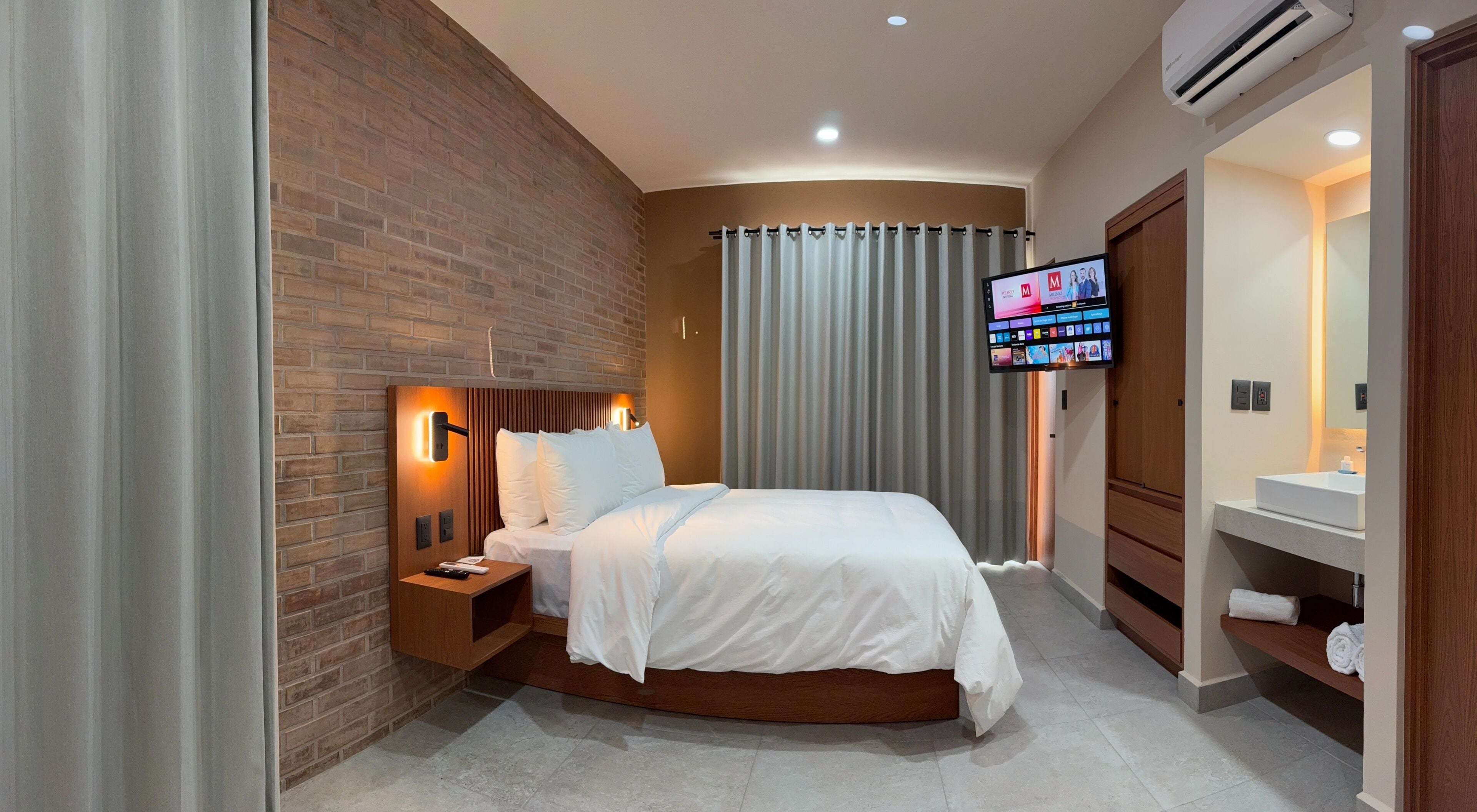 Majoituspaikan julkisivu