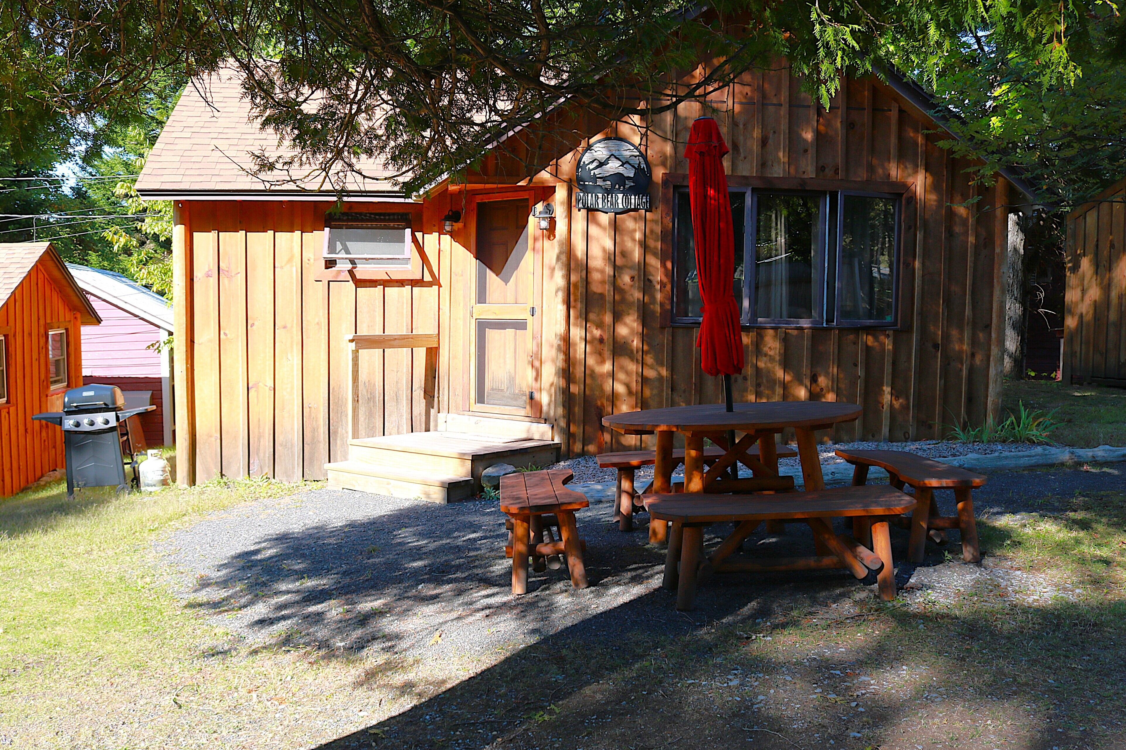 Udendørs spisemuligheder