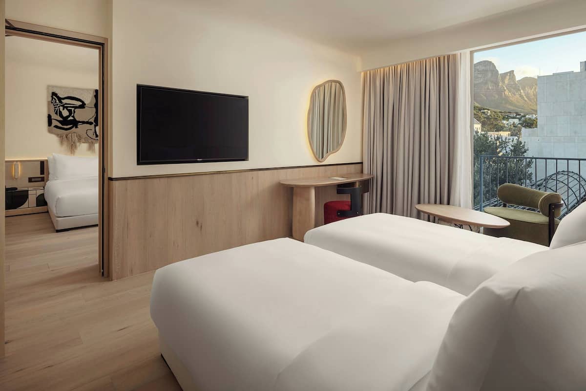 Habitación con 2 camas individuales, 2 camas individuales, vistas a la montaña | Wifi gratis