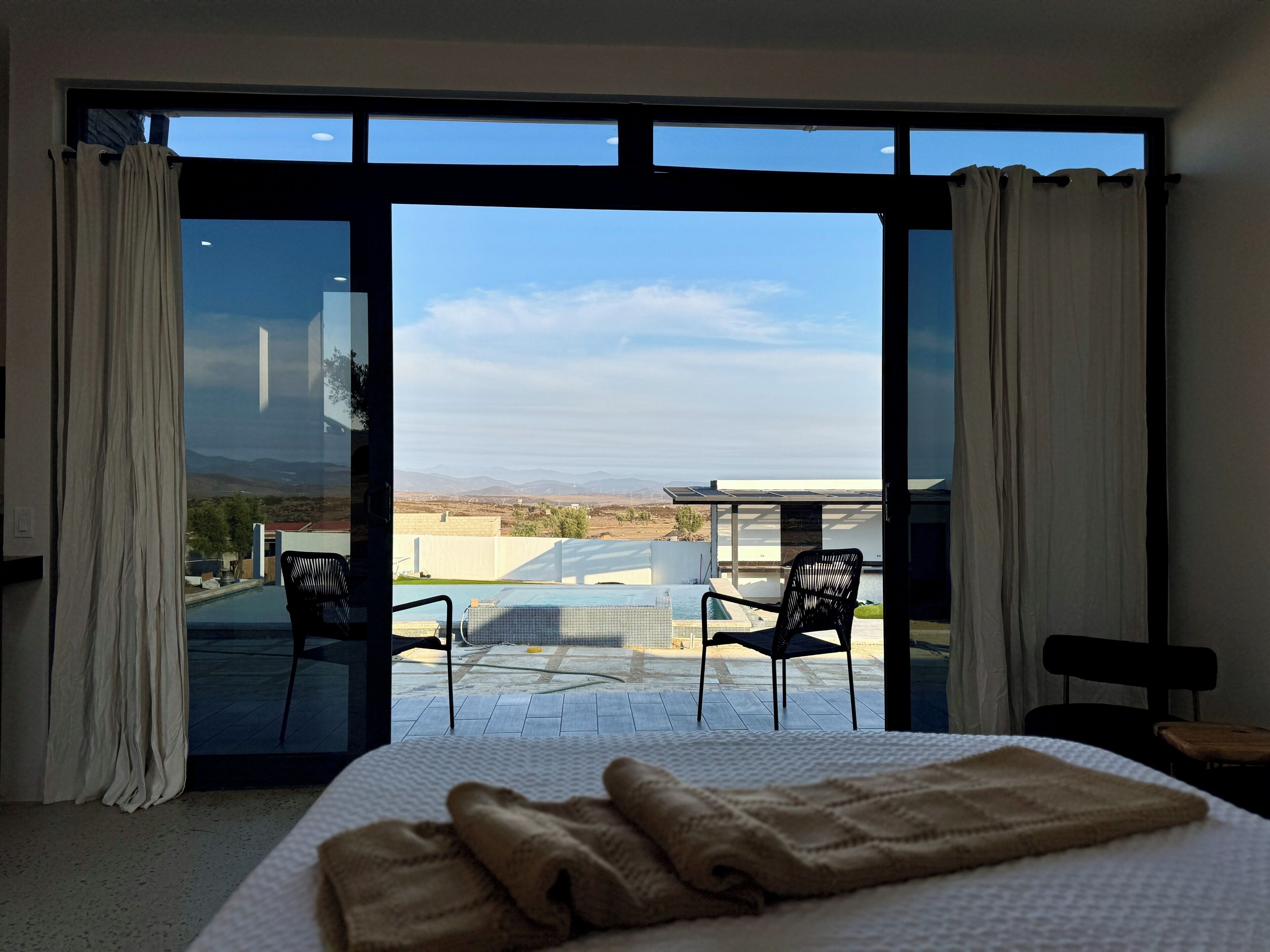 Pemandangan dari properti