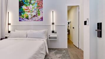 1 slaapkamer, een kluis op de kamer, gratis wifi, beddengoed