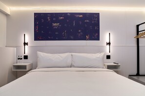 Cofres nos quartos, Wi-Fi de cortesia, roupa de cama