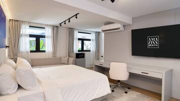 1 makuuhuone, tallelokero huoneessa, ilmainen Wi-Fi, vuodevaatteet