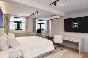 1 Schlafzimmer, Zimmersafe, kostenloses WLAN, Bettwäsche