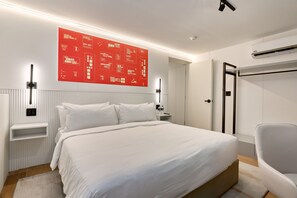 2 soveværelser, pengeskab på værelset, gratis Wi-Fi, sengetøj