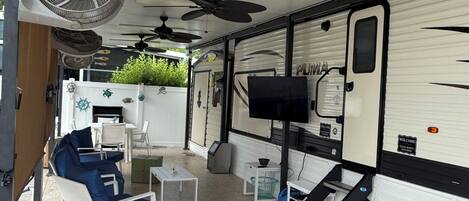 Overnattingsstedets uteområder