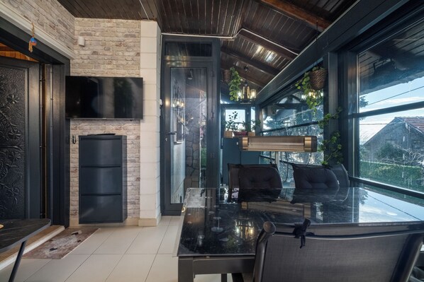 Deluxe Chalet, Mountain View | Terrace/patio