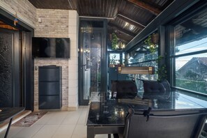 Deluxe Chalet, Mountain View | Terrace/patio
