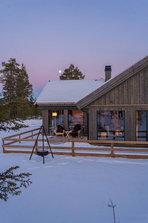 House, 4 Bedrooms, Balcony, Mountain View | Terrace/patio - Lodge at ski Centre, Crosscountry Trail, Sauna (Nes)