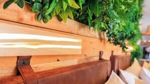 Luksusvilla, terrasse, bakgårdsutsikt | Strykejern/-brett og wi-fi (inkludert)