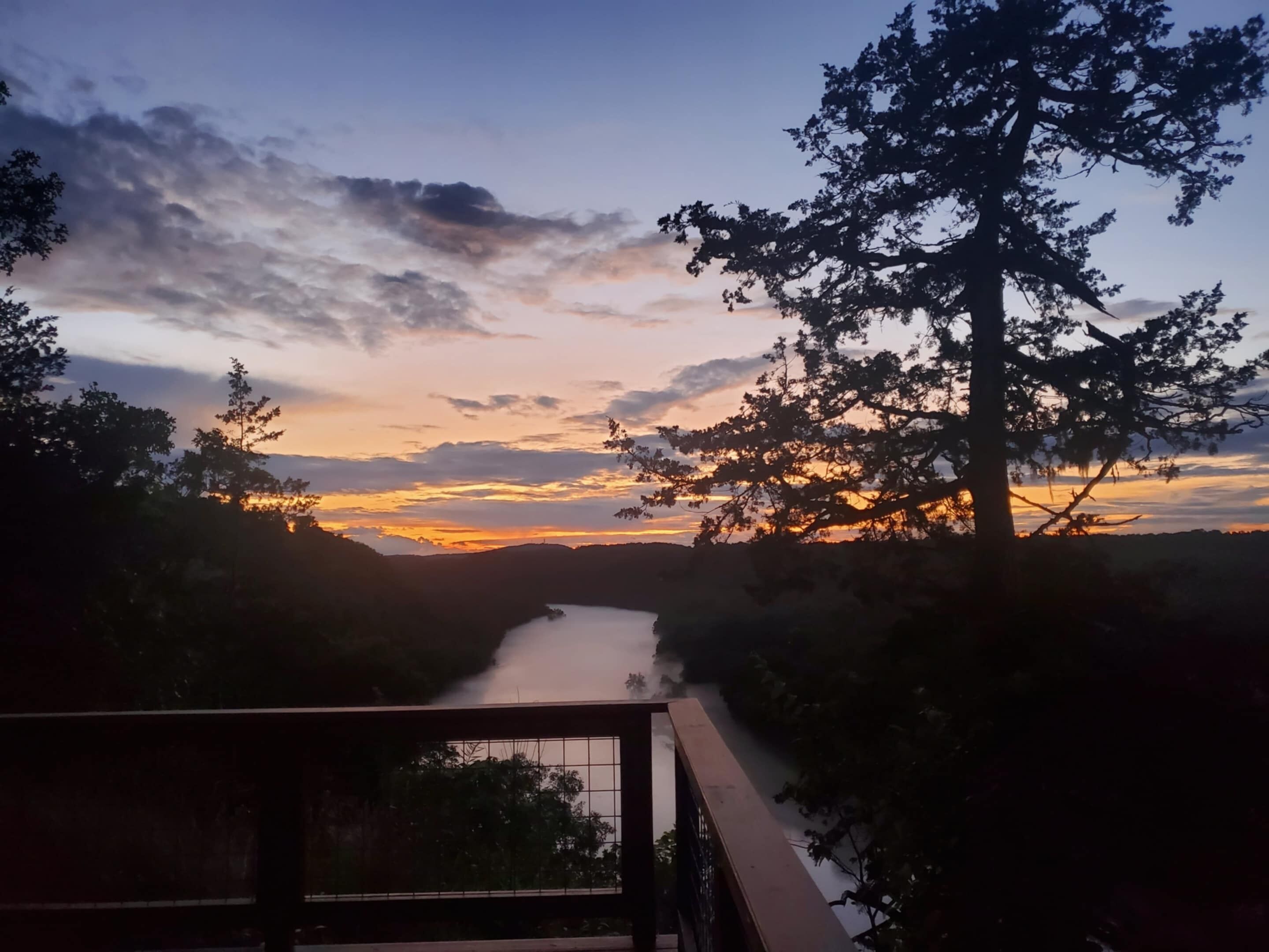 Uitzicht vanuit accommodatie