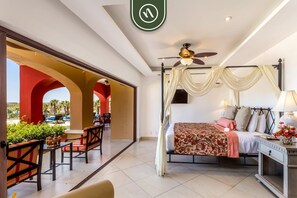 2 bedrooms, desk, iron/ironing board, travel cot - 2BR Condo with Private Terrace - Ocean View (Cabo San Lucas)