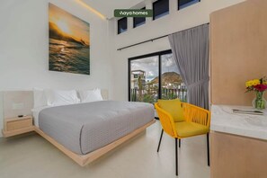 1 bedroom, desk, iron/ironing board, WiFi