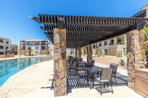 Outdoor dining - Chic 2BR House - Tezal - Private Rooftop - Pool (Cabo San Lucas)