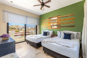 2 bedrooms, iron/ironing board, travel cot, WiFi