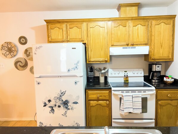 Microwave, oven, stovetop